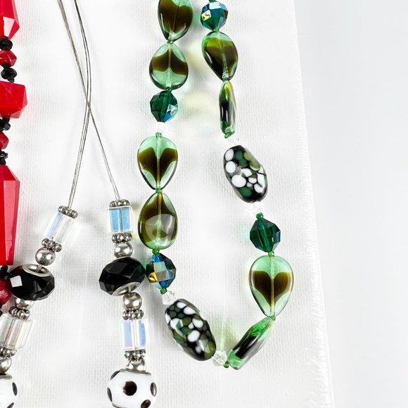 Bead Soup, Harvested Beads for Jewelry, Upcycled Lot, Bead Destash, Grab Bag - Picture 8 of 9